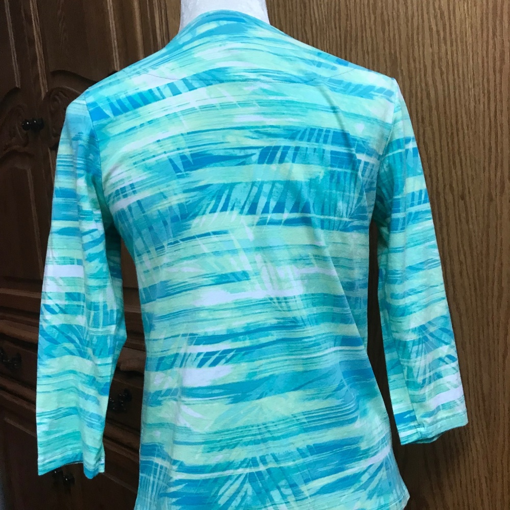 Vintage Ruby Rd. Ps Top Boat Neck, Pull Over Top - image 4